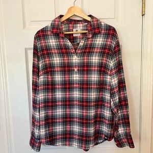 Southern Proper Button Henley Flannel